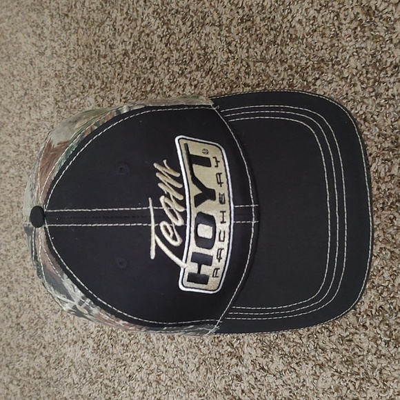 Team Hoyt Archery Snapback Black Camo Hat OS - Picture 1 of 10
